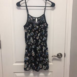 Spaghetti strap romper
